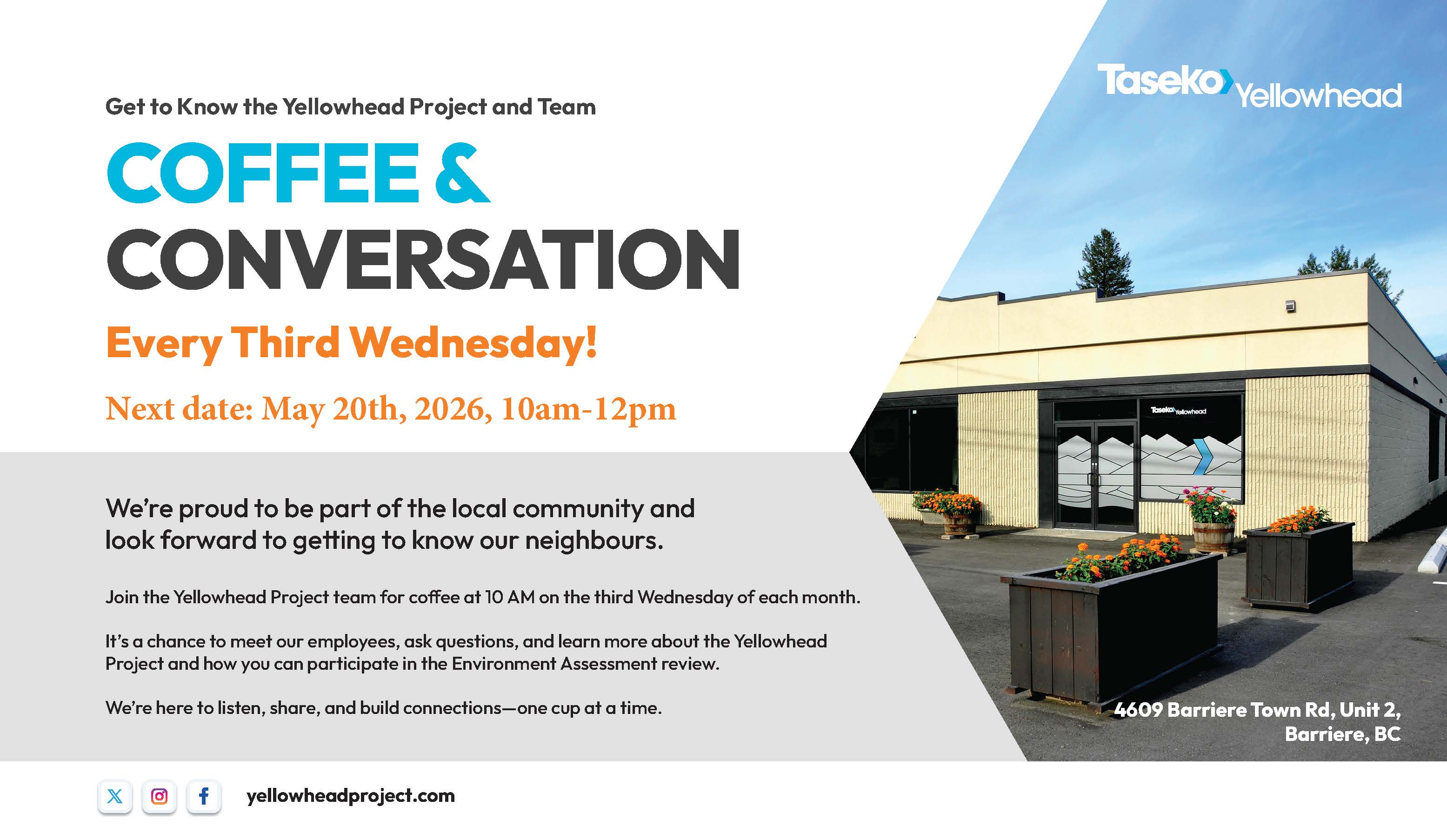 Coffee & Conversations - Barriere