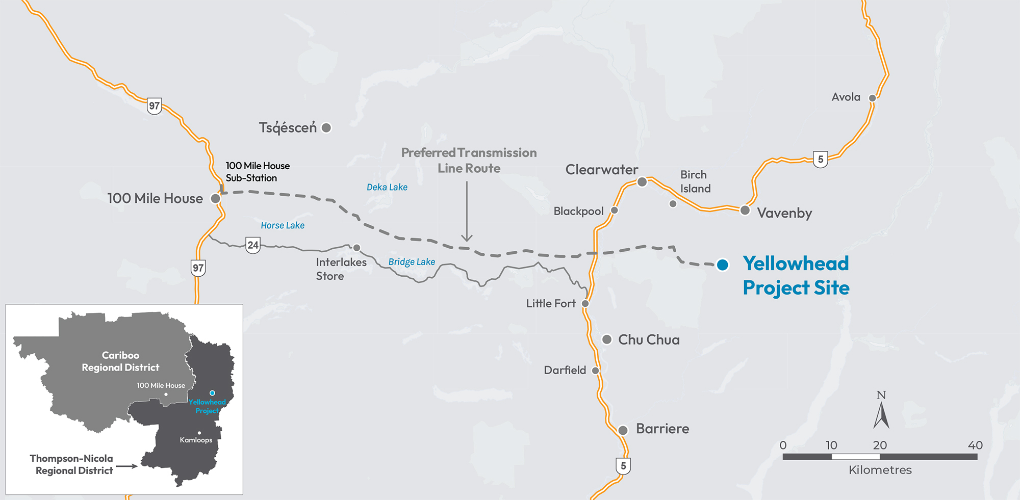 Proposed Transmission Line Map